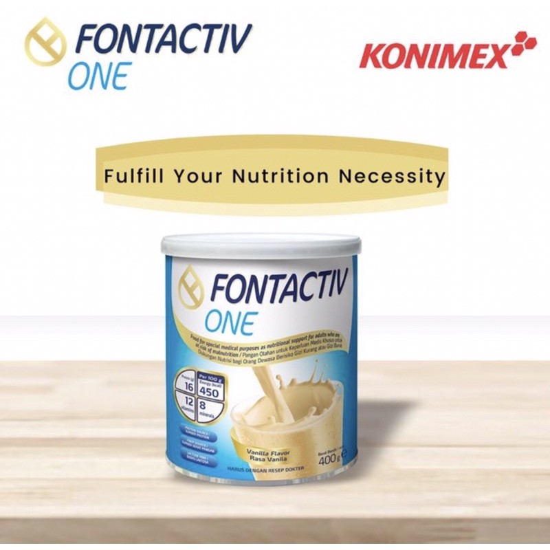 Fontactive one 400 gram ( susu nutrisi lengkap menaikkan berat badan )