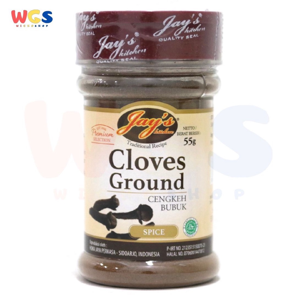 

Jay's Kitchen Jays Cloves Ground 55 gr - Bubuk Cengkeh