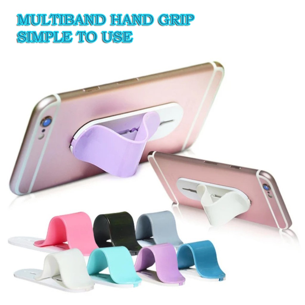 PO8 Murah Multi Band Grip Fjnger Grip Hp Gadget / Holder stand HP Gadget