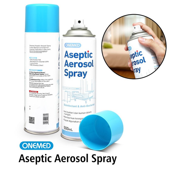 Jual Onemed Aseptic Aerosol Spray 500ml Indonesia