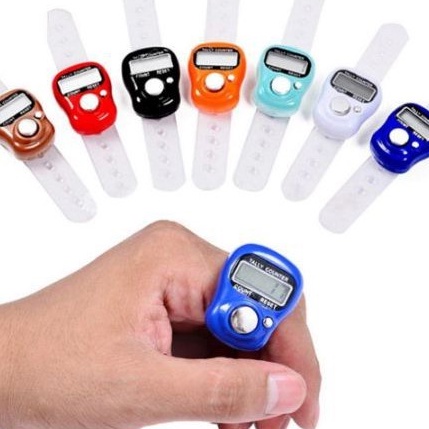 Tasbih Digital Mini Tally Counter Alat Hitung Tasbeh Digital / Finger Counter ImportMurah