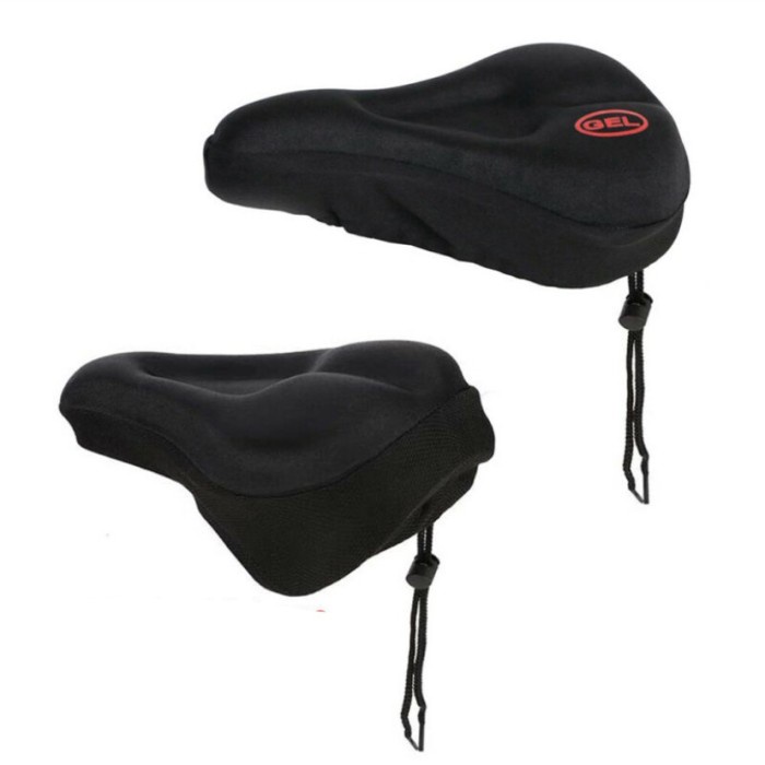 Cover Sadel Jok Sepeda GEL 3D Bahan Silicon Empuk nyaman saat Gowes