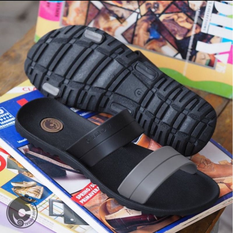 ~CAMOU~ Sandal pria flip flop dakota