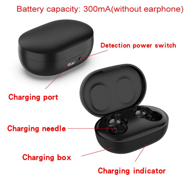 Btsg Charging Dock Wireless Bluetooth Pengganti Untuk Xiaomi Redmi Airdots Tws