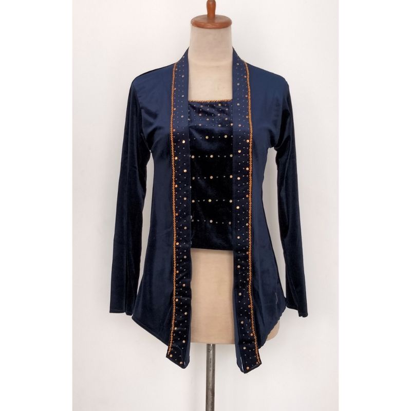 kebaya wanita Kebaya Bludru Kutu Baru Payet / Kutu Baru Wedding Payet