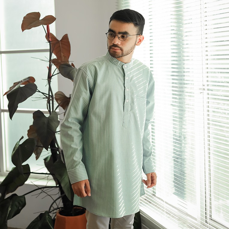 Le Najwa Koko Kurta Pakistan Labib Striped