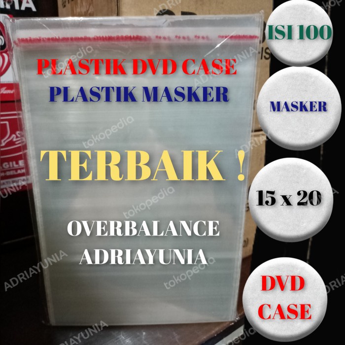 

Ginger- OPP Plastik 15 x 20 cm seal : Roti/DVD Case - Opp TEBAL 15x20 cm ORI