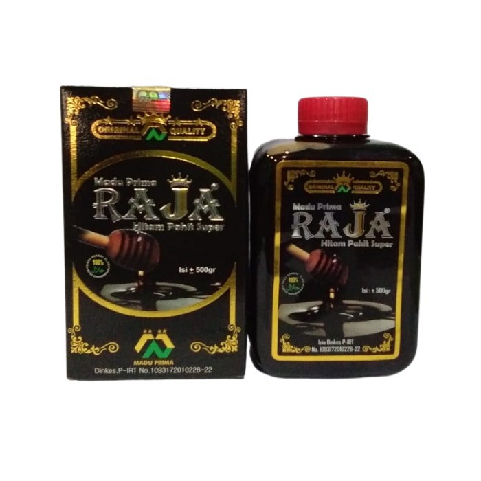 

Madu Prima Raja Hitam Pahit 500gram / Madu Prima Raja Hitam 500gram