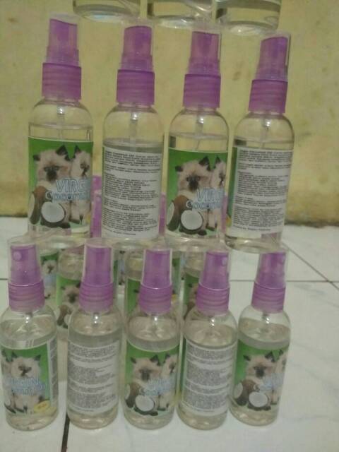 Obat kucing vitamin kucing coconut oil skebis cacing dan koreng