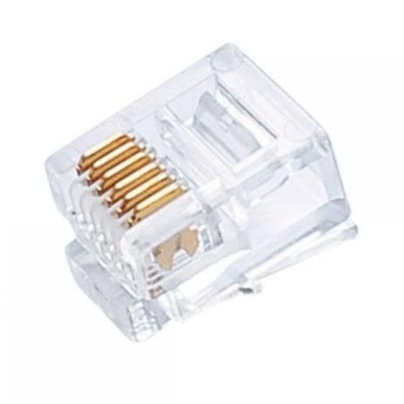 Connector RJ11 4 pin - Jack Konektor Telepon RJ11 4PIN - Pin Telepon RJ 11