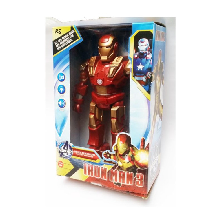 Iron man robot besar bisa bersuara dan berjalan