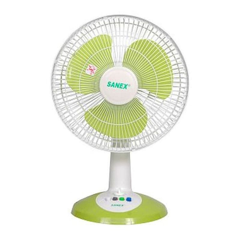 Kipas Angin Meja / Desk Fan Sanex 12 Inch 3 Kecepatan Garansi Resmi