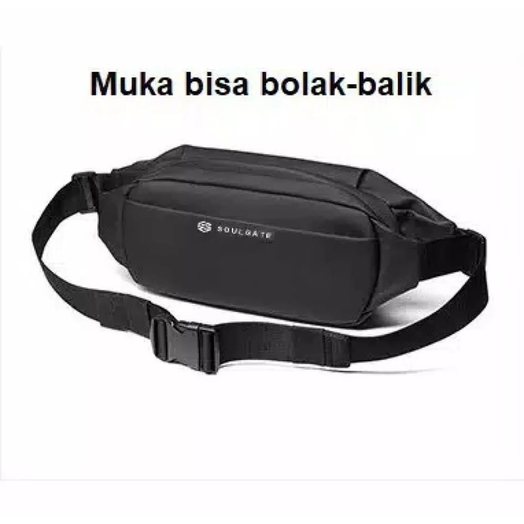 Tas Selempang Waistbag Pria Soulgate