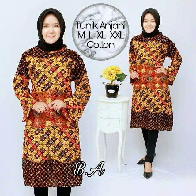 Tunik Batik / Tunikjumbo / Bajutunik / Batik Murah / Batik Kantor