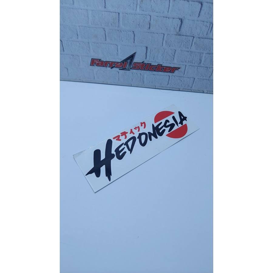 STIKER HEDON STICKER HEDONESIA