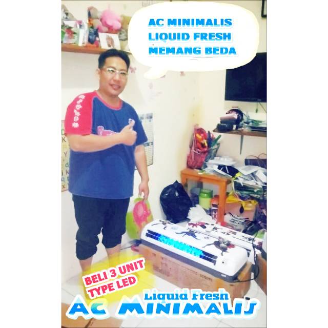 AC Minimalis pendingin ruangan liquid sprey