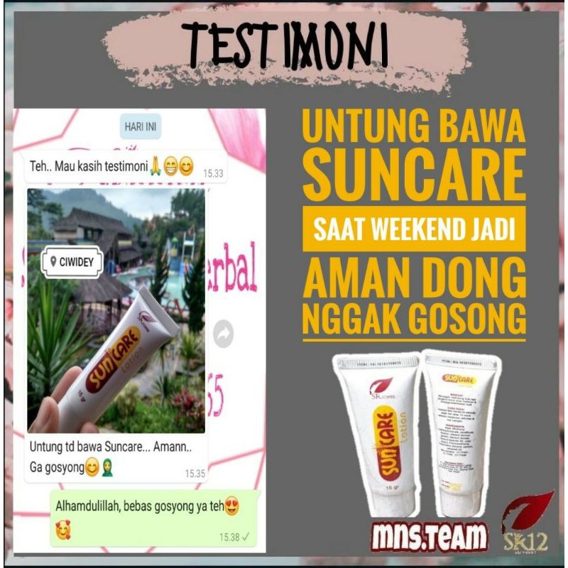 SUNCARE PELINDUNG WAJAH DARI SINAR MATAHARI || MEMBANTU MENGURANGI BELANG PADA KULIT WAJAH