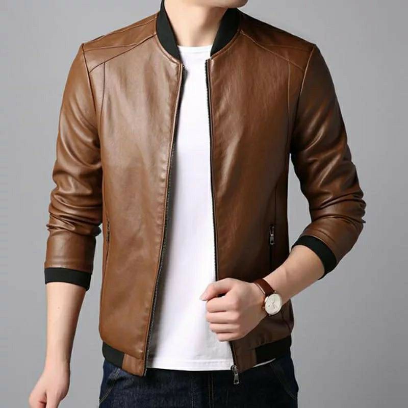 Jaket kulit domba asli elegan