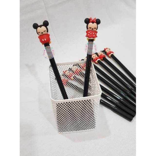 

Mickey minnie gel pen (per pasang)