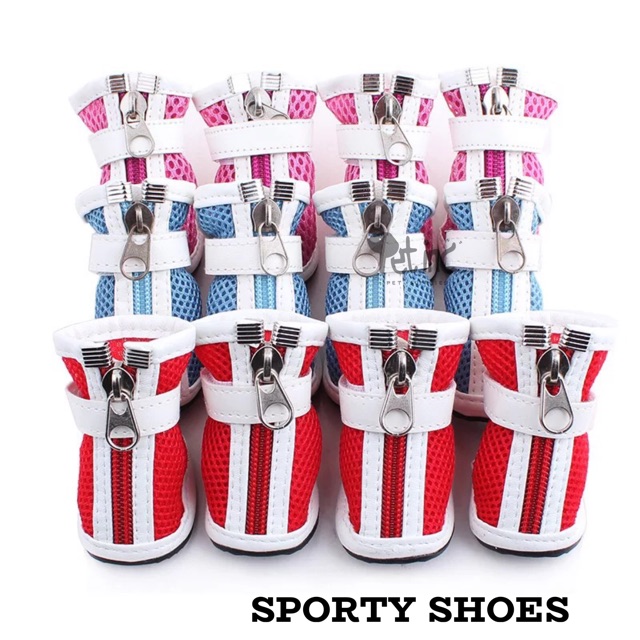 Sporty shoes for dogs atau sepatu anjing