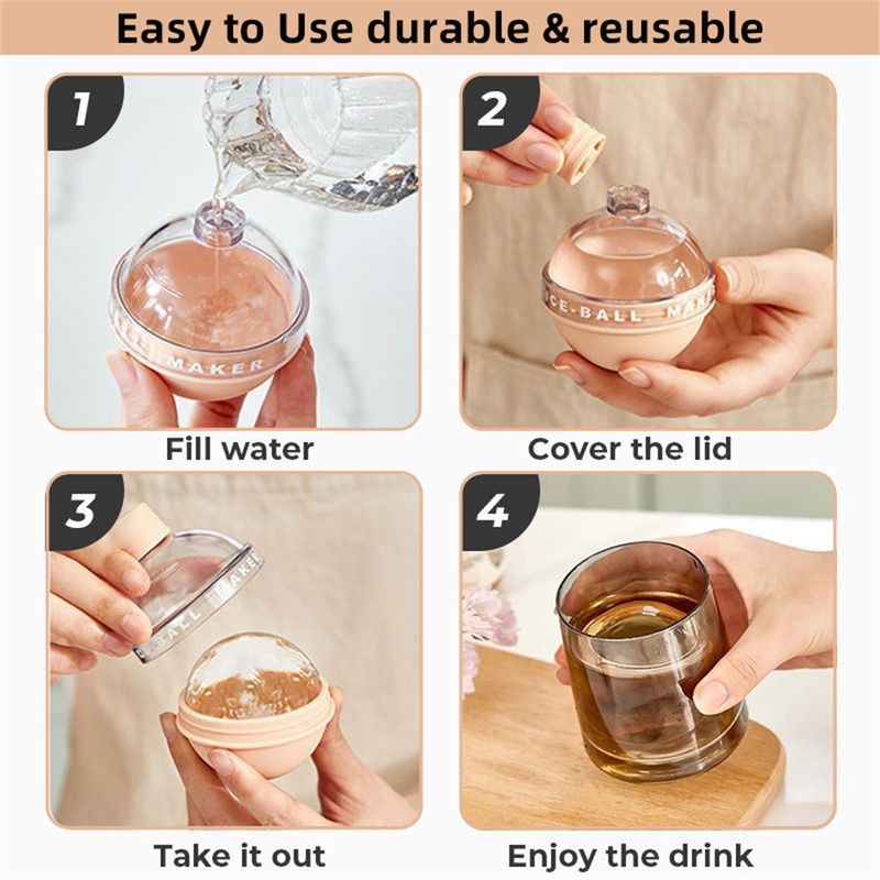 (Buy 1 Get 2) Cetakan Es Loli / Cocktail / Whiskey DIY Bentuk Bohlam Lampu Bahan Silikon Food Grade