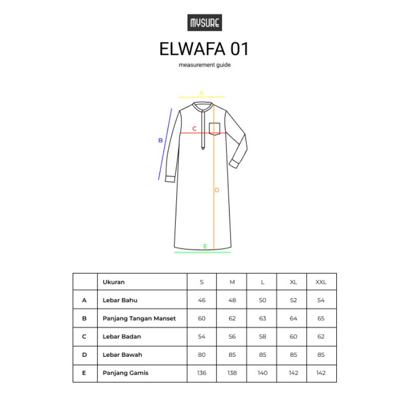 GAMIS IKHWAN ELWAFA 01 MYSURE