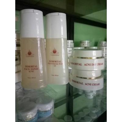 IMMORTAL PAKET ACNE AX - PAKET JERAWAT isi 4