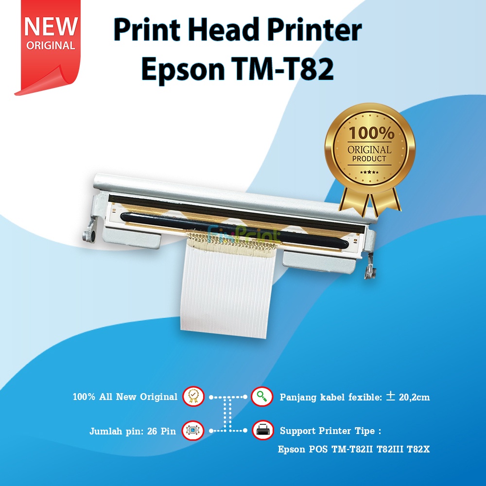 Print Head Printer Epson TM-T82 Printhead TMT82 TMT 82 TM T82II T82III