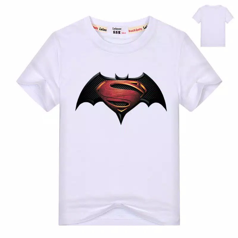 Promo Dapat 3 Baju Kaos Atasan Distro AnakSuperhero Spiderman Batman Dinosaurus Murah Termurah KE32