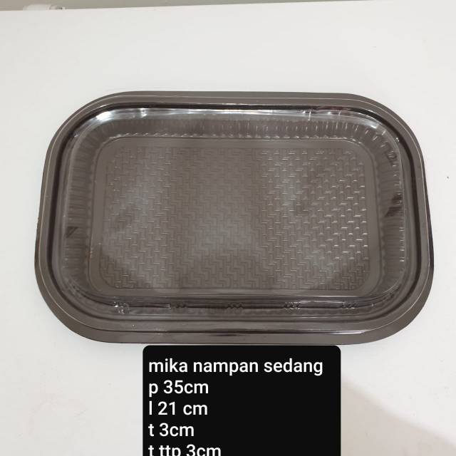 Jual MIKA NAMPAN SEDANG MIKA UK M MIKA NAMPAN PLASTIK Indonesia|Shopee ...