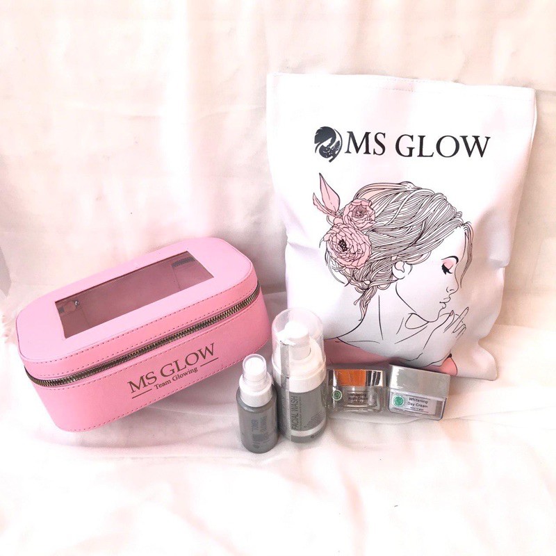 FREE BOX EXCLUSIVE PAKET MS GLOW ORIGINAL