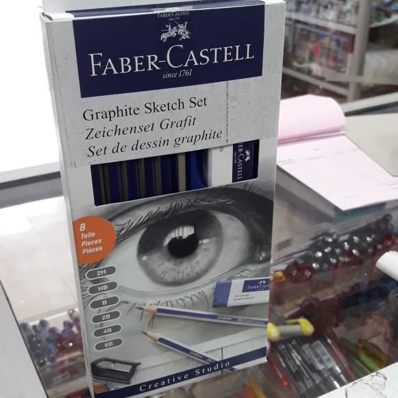 

FABER - Graphite Sketch Pencil Set - ART Design - Pensil Sketsa promo