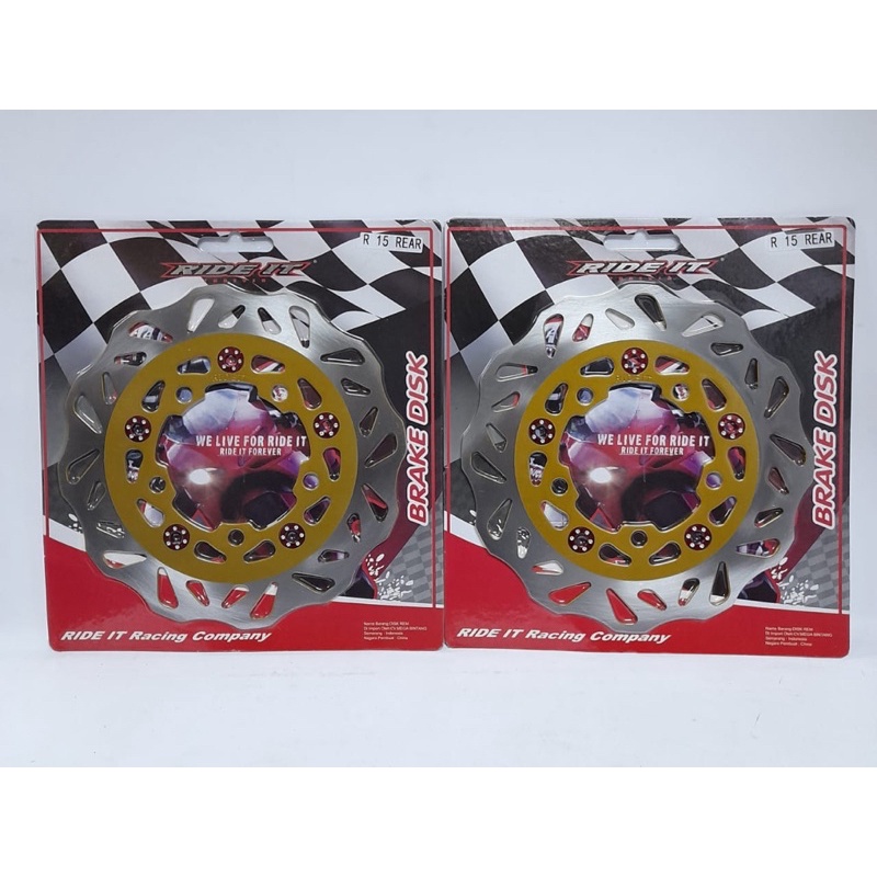 PIRINGAN CAKRAM BELAKANG YAMAHA R15 V2 / DISBRAKE BELAKANG R15 V2