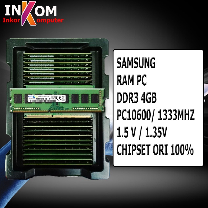 MEMORY RAM PC DDR3 4gb 12800 SAMSUNG