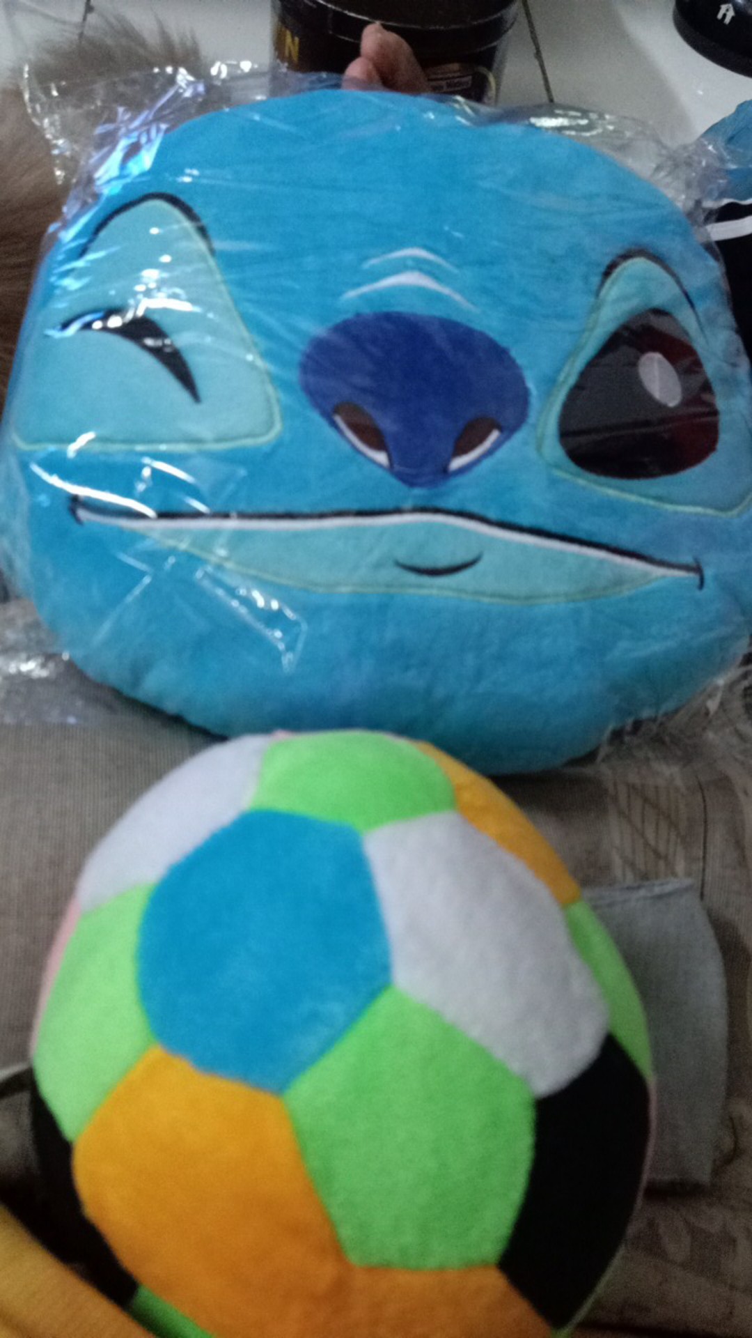 Bantal Stitch Doraemon Garfield Sapi Besar Size L