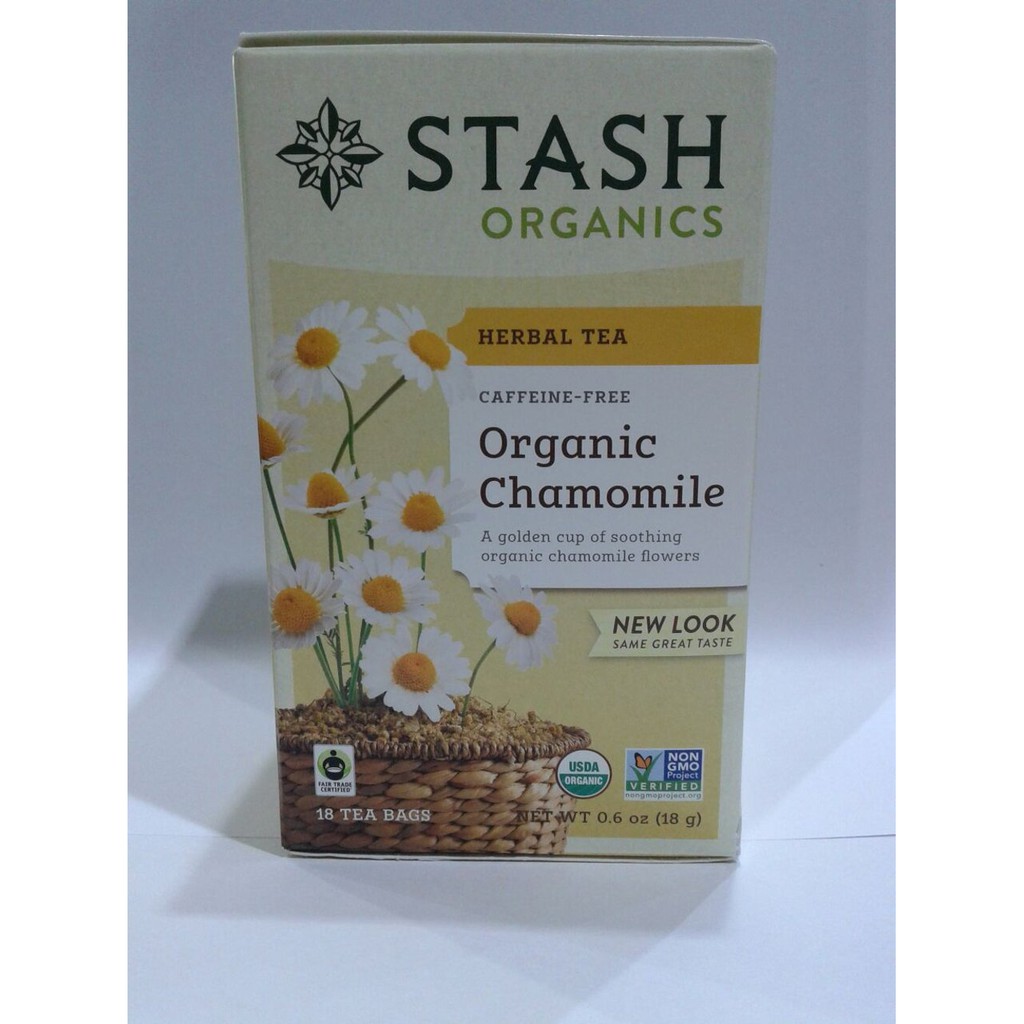 

[ TErlaris ] Stash Organic Chamomile Herbal Tea / Teh Herbal / Teh Anti inflamasi / Chamomile Tea