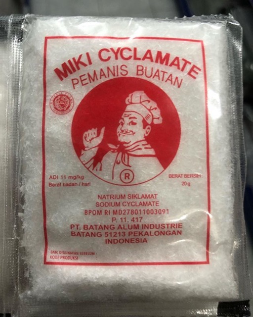 

Sari Gula Miki Cyclamate / Pemanis Buatan 20gr
