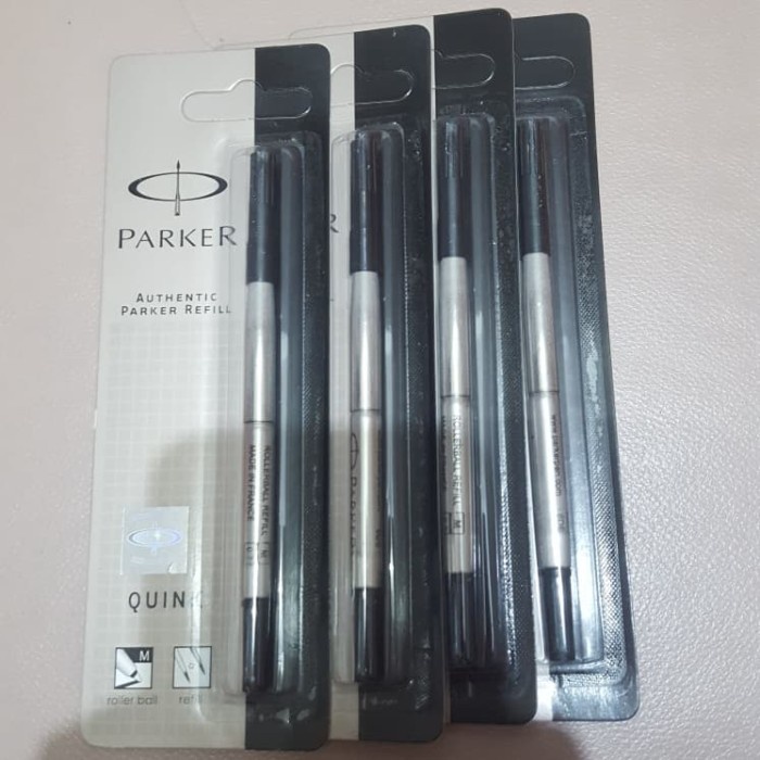 

TULIS-ALAT- REFILL ISI ULANG PEN PARKER ROLLER BALL BLACK / BLUE ORIGINAL - HITAM -ALAT-TULIS.