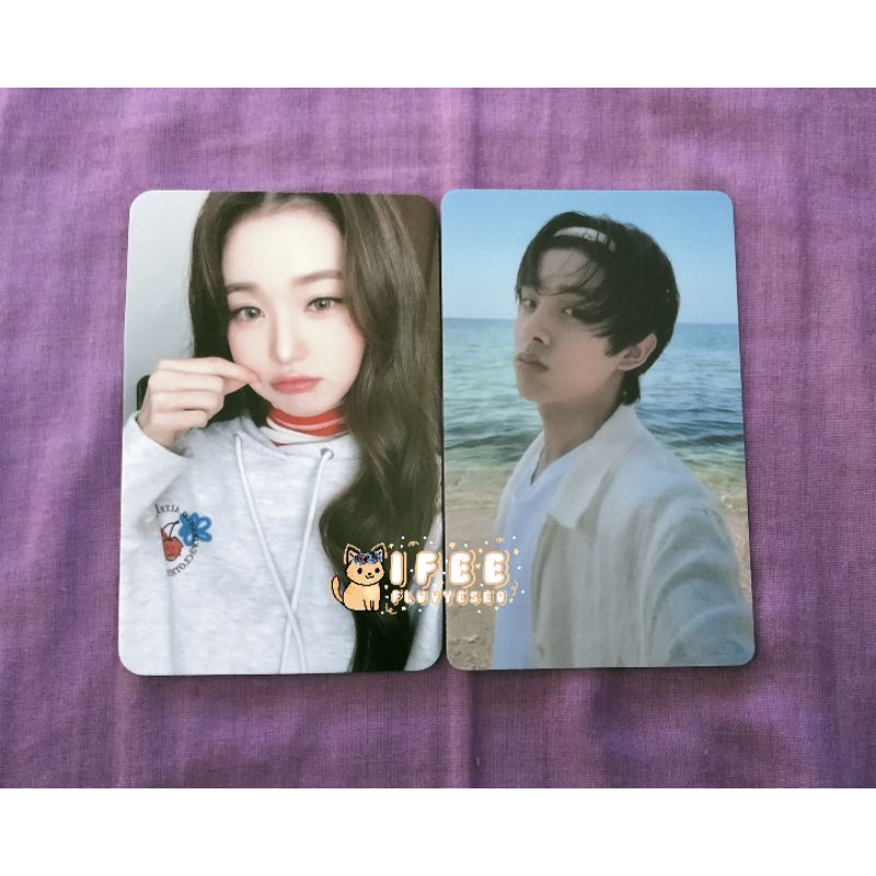 photocard Wonyoung IVE kirsh cupi Jake ENHYPEN ld m2u d:d r1