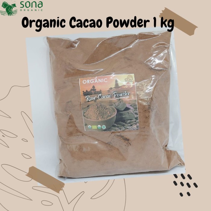 

Organic Cacao Powder 1kg - Kakao Bubuk 1 kg - Cau Chocolates