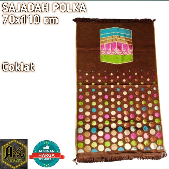 Sajadah Motif Polkadot/Best Seller/HargaGrosir/Bisa bayar di Tempat