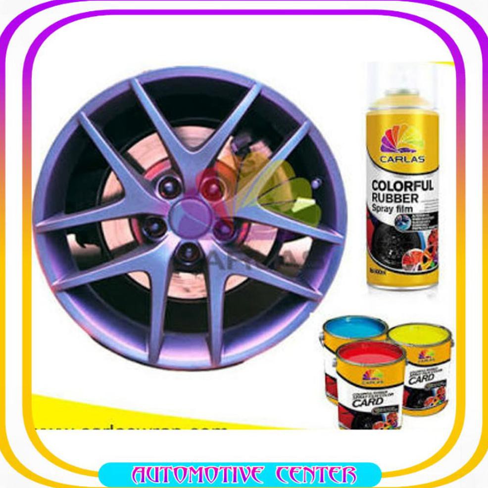 

Promo Carlas Rubber Paint Chameleon Rubber Spray Film Cat Karet Cat Semprot Pylox 400Ml Cat Carlas