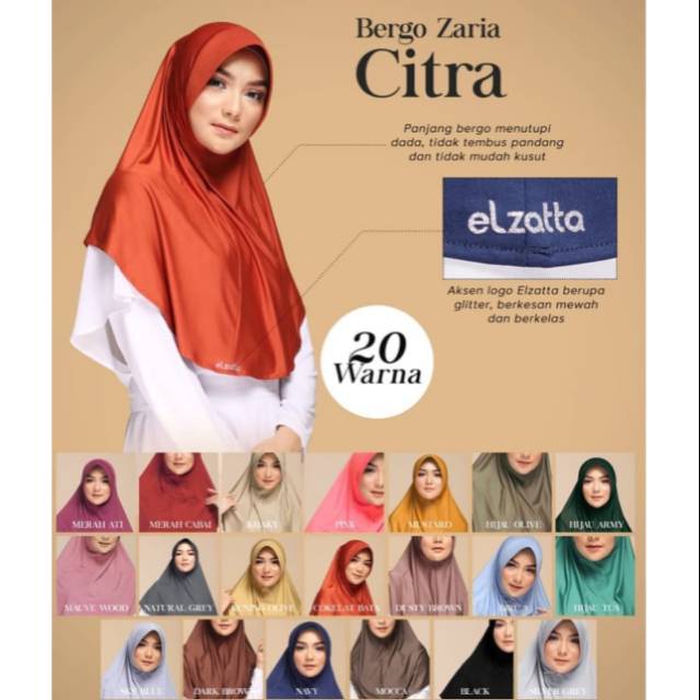 BERGO ELZATTA ZARIA CITRA
