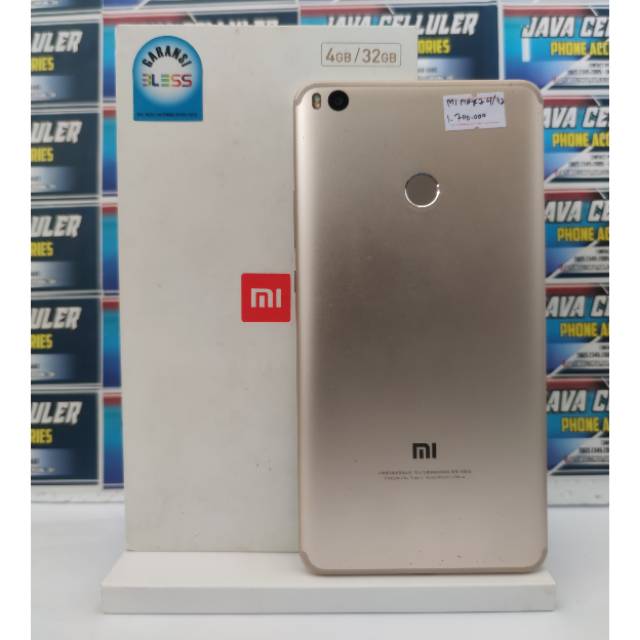 Xiaomi mi max 2 ram 4/32 gb second mulus fulset ori