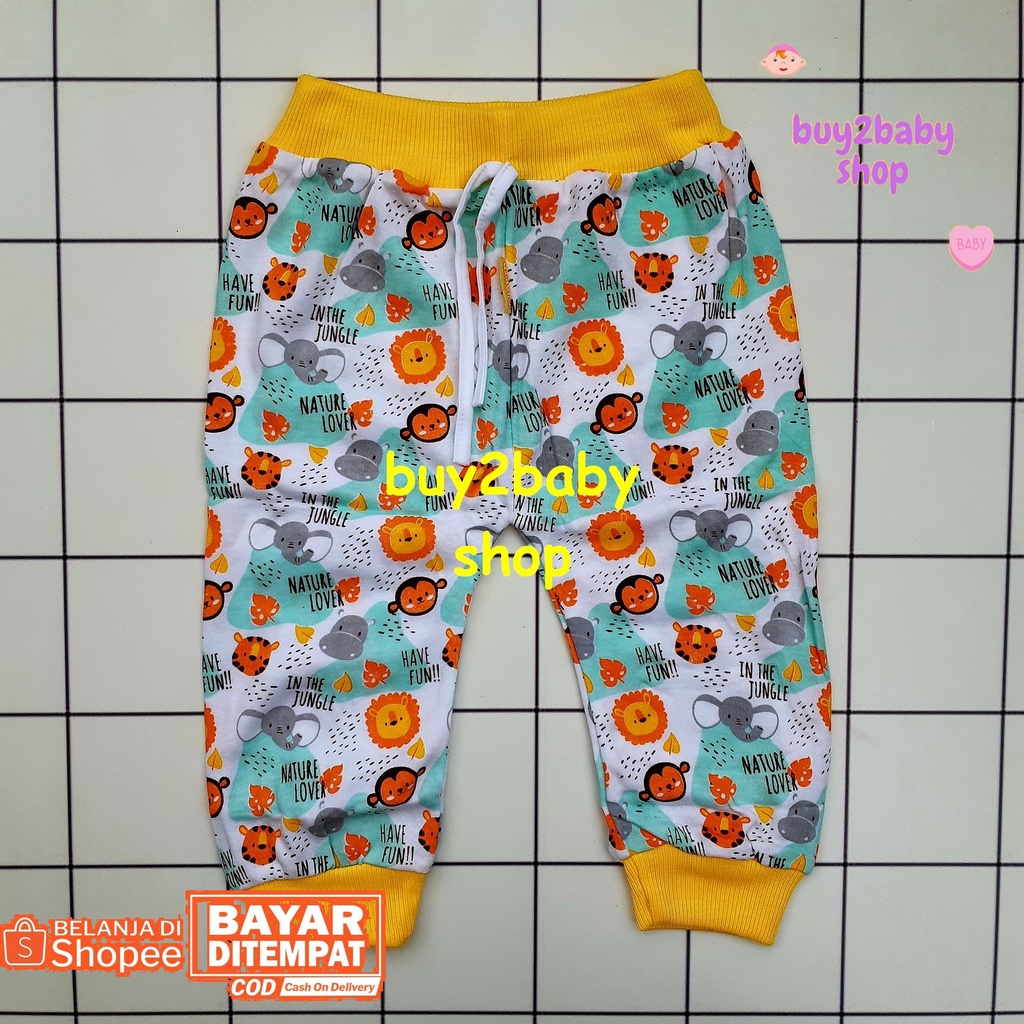 Celana panjang anak model boxer full color print motif USAGI usia 1-3 Tahun 3 PCS