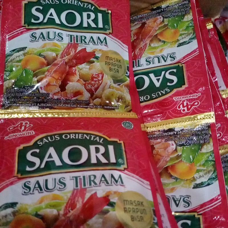 

Saori Saus Tiram Sachet 5x23ml