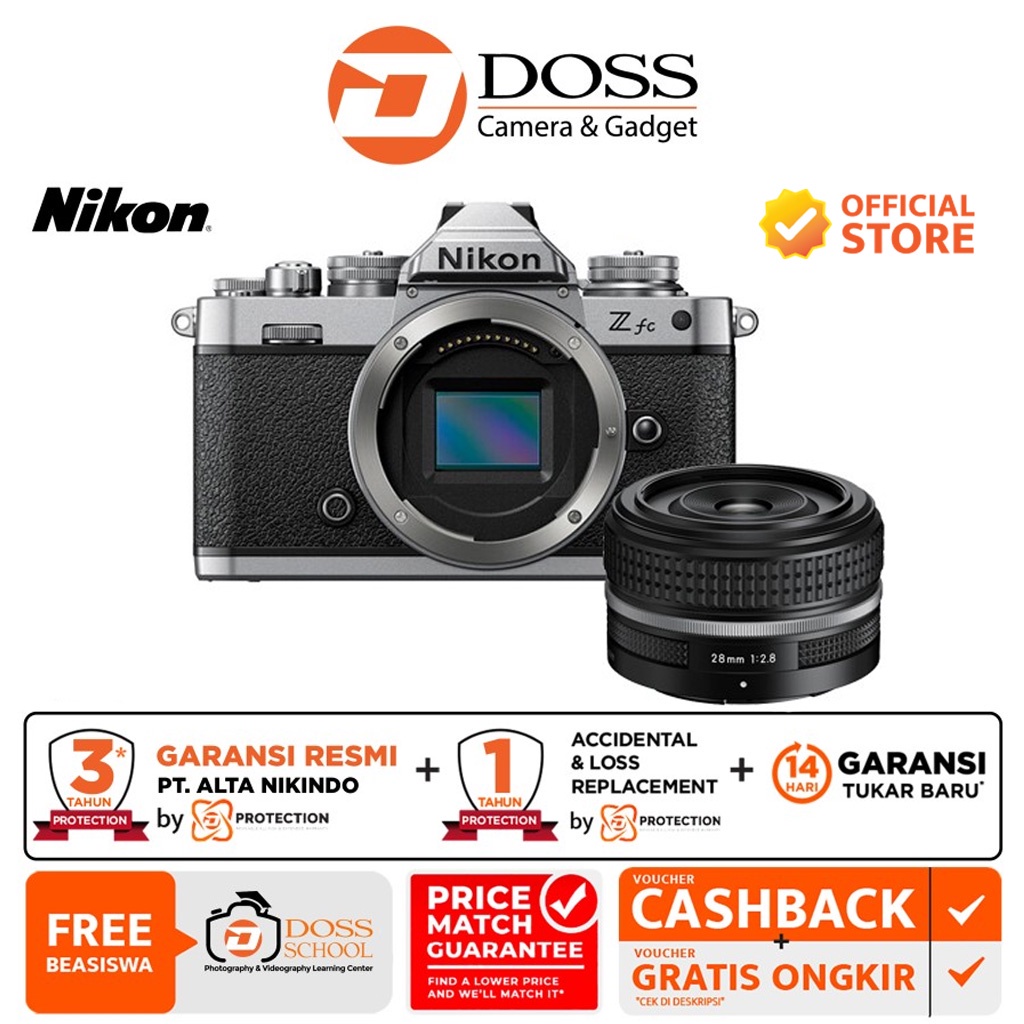 Nikon Z fc Nikon Zfc Mirrorless Camera with 28mm Lens Zfc kit 28mm