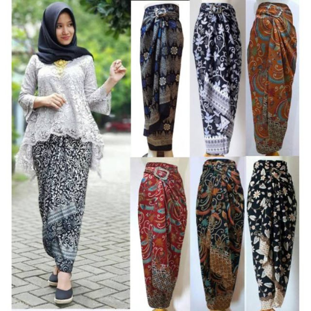  Rok  Lilit  Batik Wanita Long Skirt Rok  Kebaya  Rok  