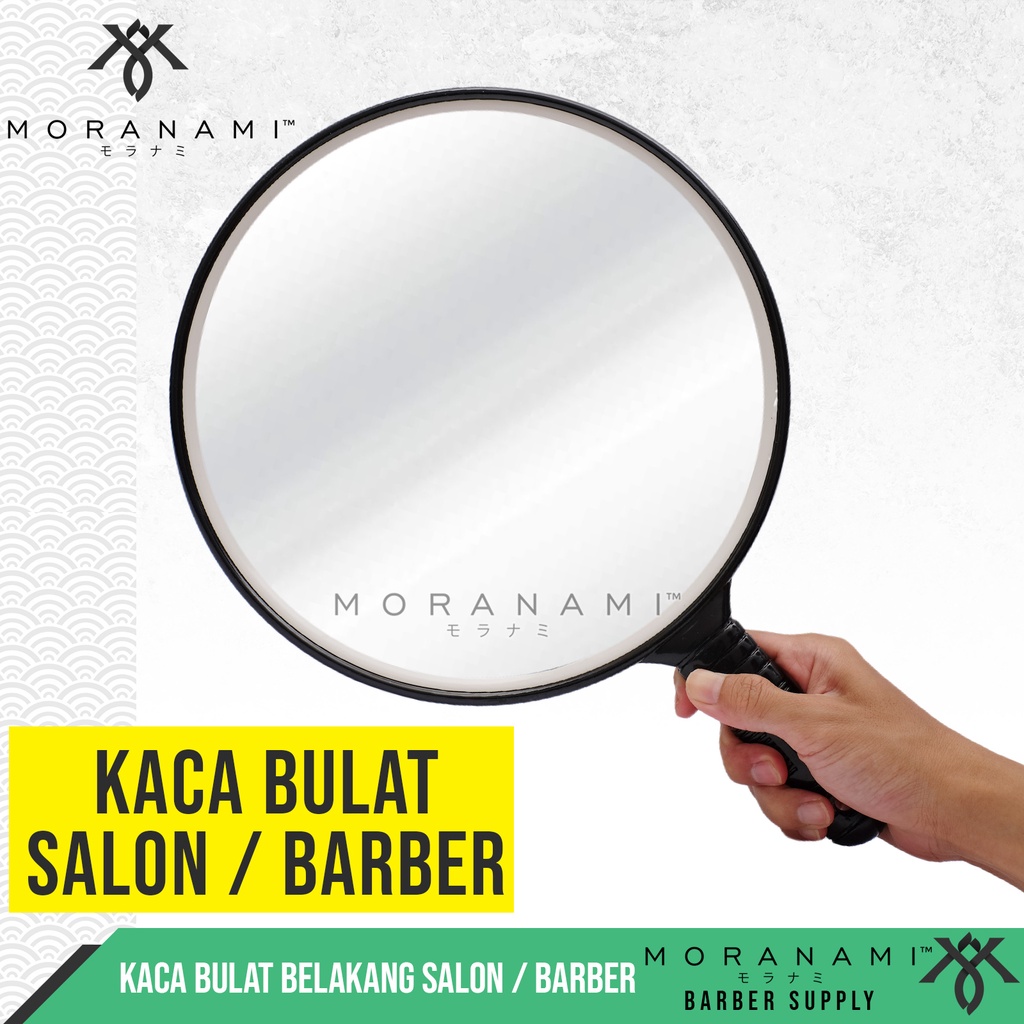 Kaca Bulat Belakang Kaca Salon Kaca Barber Cermin Salon Barber Bulat