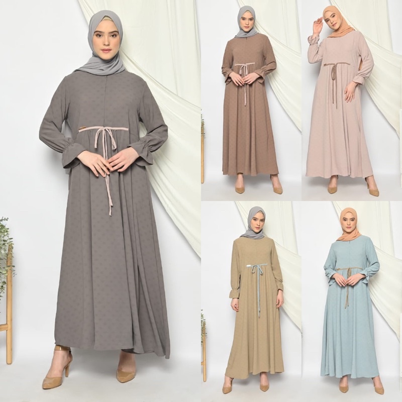 Gamis BELVA DRESS by SyafeeraSyar'i